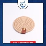 زیر لیوانی قیطون دوزی شبنم رهاگالری