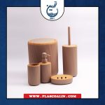 ست بهداشتی 5 پارچه طرح چوب کاریزما امپرلند 593 موکا