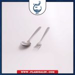 قاشق و چنگال غذا خوری استیل براق سورنا - تصویر 3