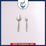 قاشق و چنگال غذا خوری استیل براق سورنا - تصویر 6