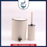 ست بهداشتی 6 پارچه پدالی کرمی دنیرو کوتینگ پادیز - تصویر 2