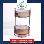 جا سیب زمینی و پیاز فلزی گرد آرتا هدیه
