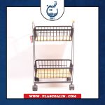 جا  سیب زمینی و پیاز فلزی دو طبقه یونیک UN-2902