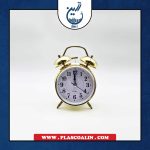 ساعت زنگ دار طلایی بزرگ