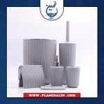 ست بهداشتی 6 پارچه بادبزنی همارا مدل زبرا