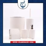 ست بهداشتی 6 پارچه بادبزنی همارا مدل زبرا - تصویر 2