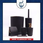ست بهداشتی 6 پارچه بادبزنی همارا مدل زبرا - تصویر 3