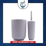 سطل بادبزنی و فرچه همارا مدل زبرا