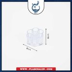 جای رژ و مداد طرح گل سورباس کد 7113 - تصویر 2