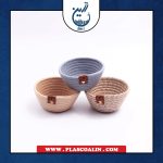 سبد گرد قیطون دوزی رها رها گالری