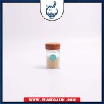 جا ادویه مینی چهار گوش درب چوبی میس گلس چهار سایز - تصویر 5