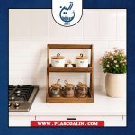 استند چوبی ساده متوسط افرا