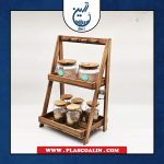 استند چوبی ساده بزرگ افرا