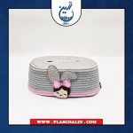 جا دستمال قیطون دوزی طرح دختر رها گالری