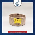 باکس گرد قیطون دوزی طرح زرافه رها گالری