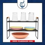 راف توری فلزی دو طبقه دامون