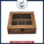 جا تی بگ چوبی مربع کاج - Image 2