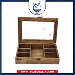 جا تی بگ چوبی مستطیل کاج - Image 2