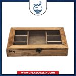 جا تی بگ چوبی مستطیل کاج - Image 3