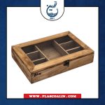 جا تی بگ چوبی مستطیل کاج