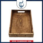 سینی چوبی مستطیل کاج دو سایز - Image 2
