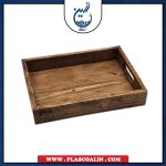 سینی چوبی مستطیل کاج دو سایز - Image 3