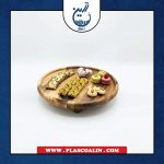 شیرینی خوری چوبی سه پایه آفرینش