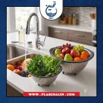 آبکش استیل یونیک سایز 23 کد4097