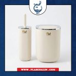 سطل و فرچه نیکا مدل آبان کرمی