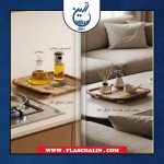 رایزر چوبی سه پایه مربع آفرینش