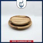 رایزر چوبی سه پایه گرد آفرینش - Image 2