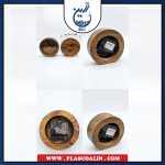 ساعت رومیزی چوبی آفرینش - Image 2