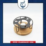 جا عودی چوب و فلز مدل گرد آفرینش